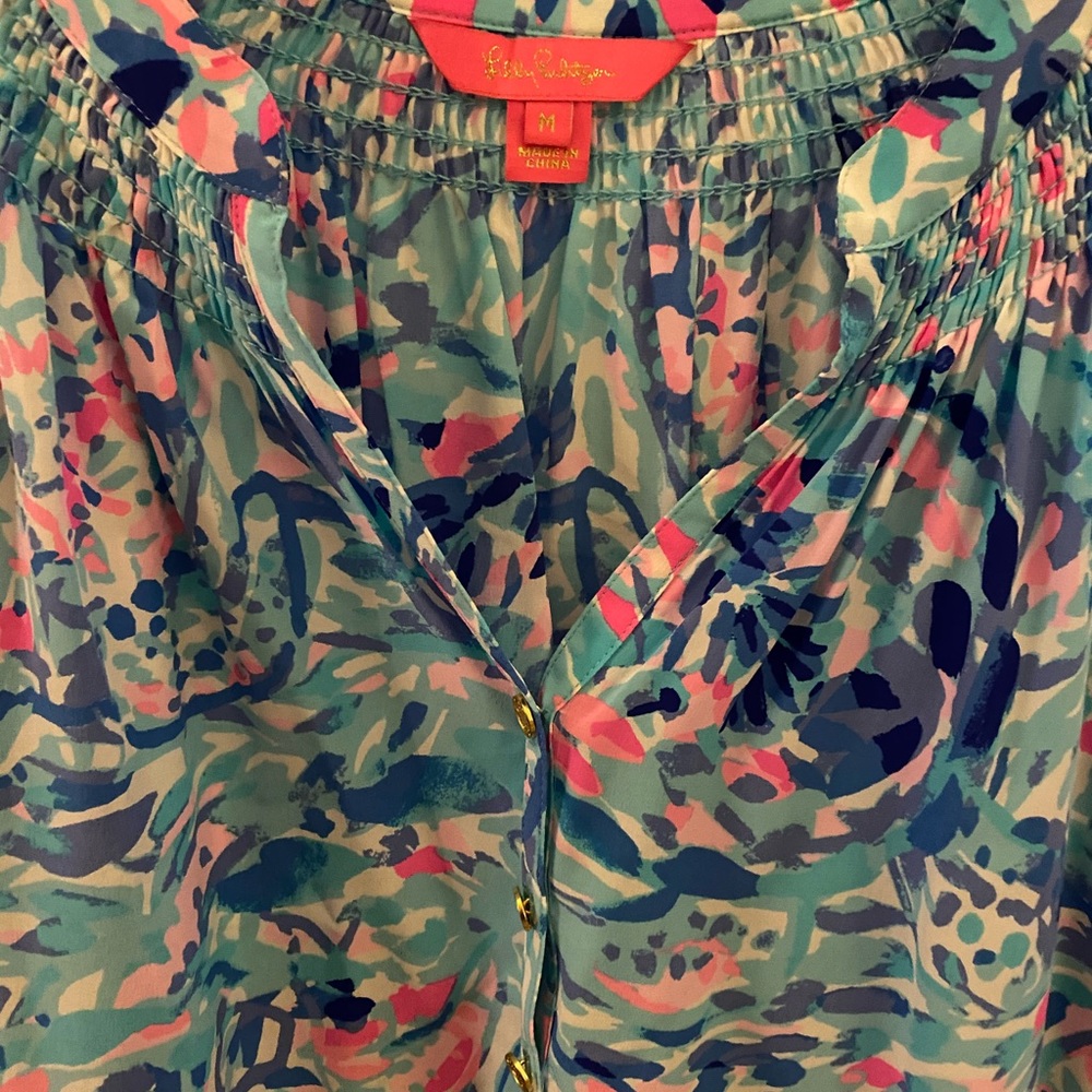 Lilly Pulitzer Elsa Silk Top - Picture 2 of 5